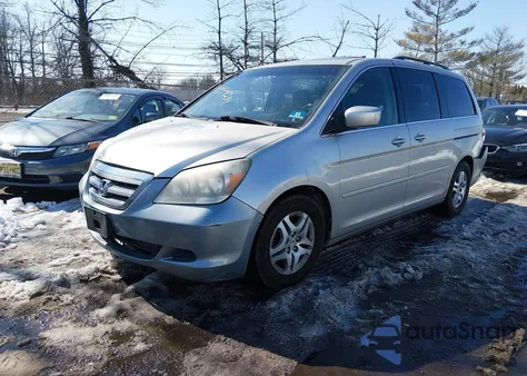2006 Honda Odyssey Ex-L z USA, uszkodzony, nr VIN 5FNRL38776B436002
